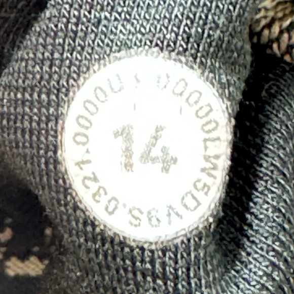 Lululemon  Wunder Under HR Tight 25" Luxtreme in Reptilia Jacquard Green Sz 14 - Picture 8 of 9